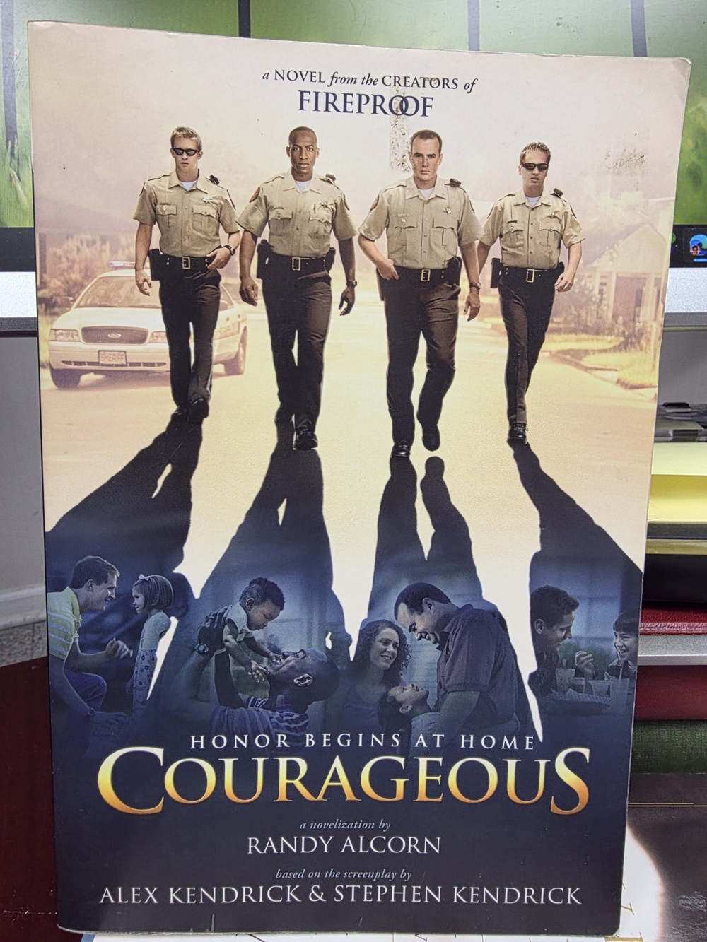 Courageous Novelization by Randy Alcorn - Paperback (Creators of Fireproof)